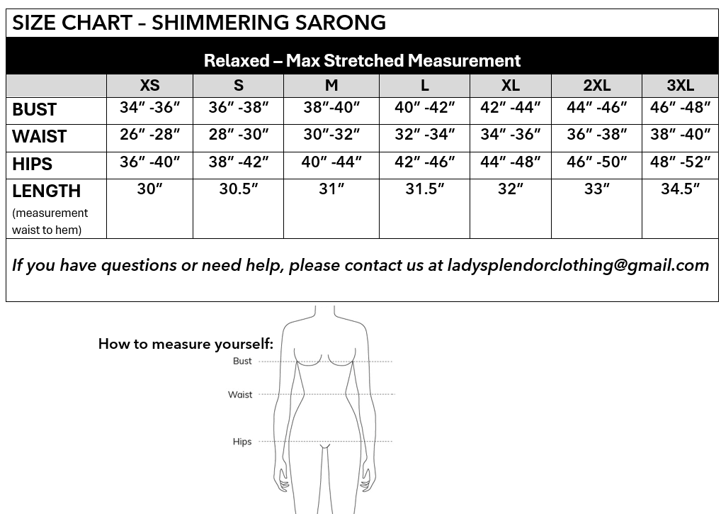 Shimmering Sarong in Pink