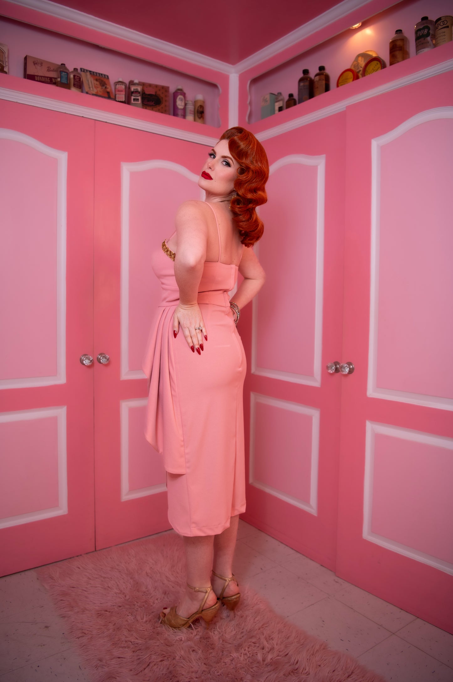 Shimmering Sarong in Pink