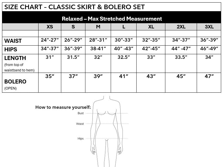 The Classic Skirt & Bolero Set with Appliqués PREORDER
