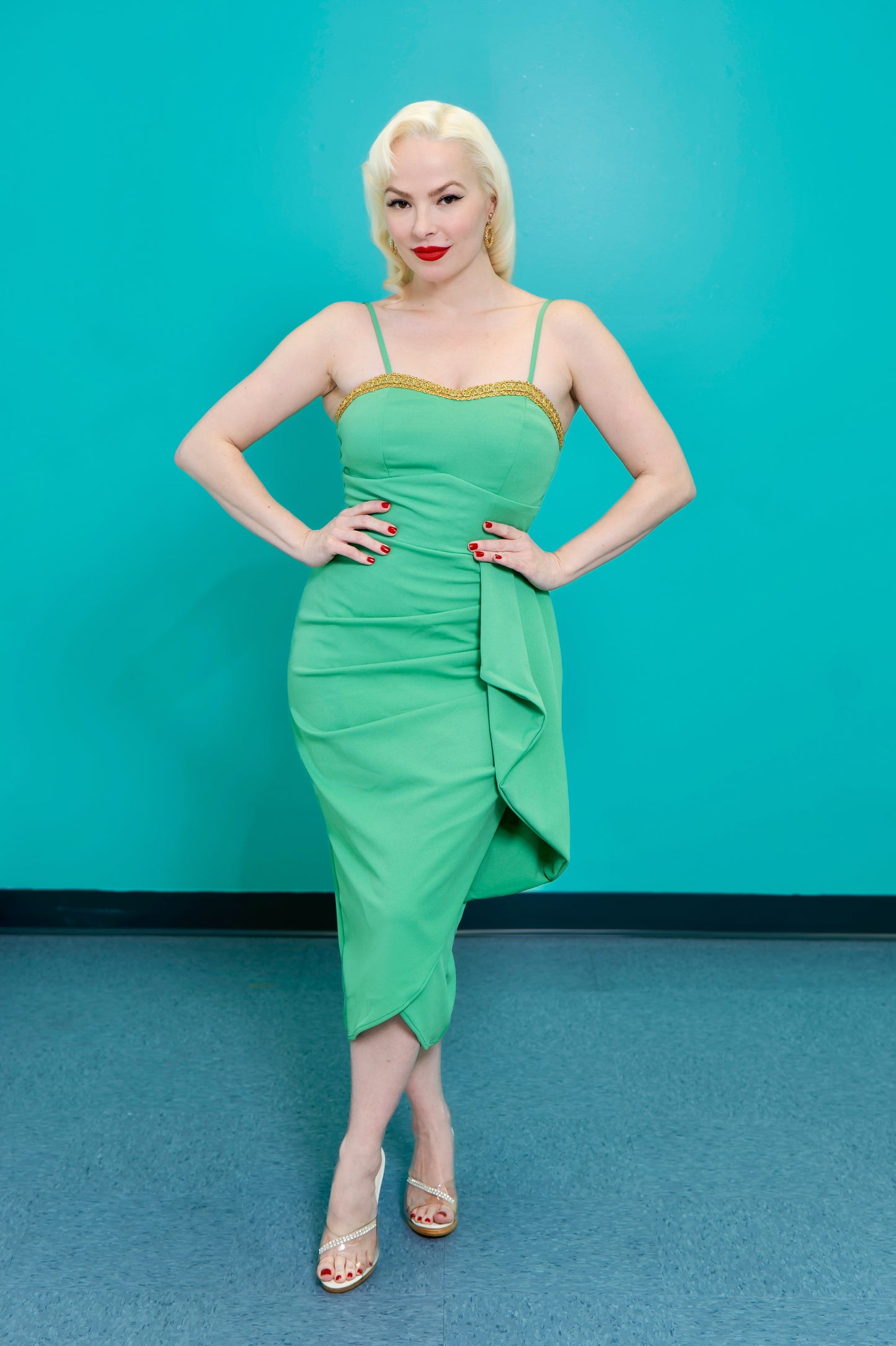 Shimmering Sarong in Green