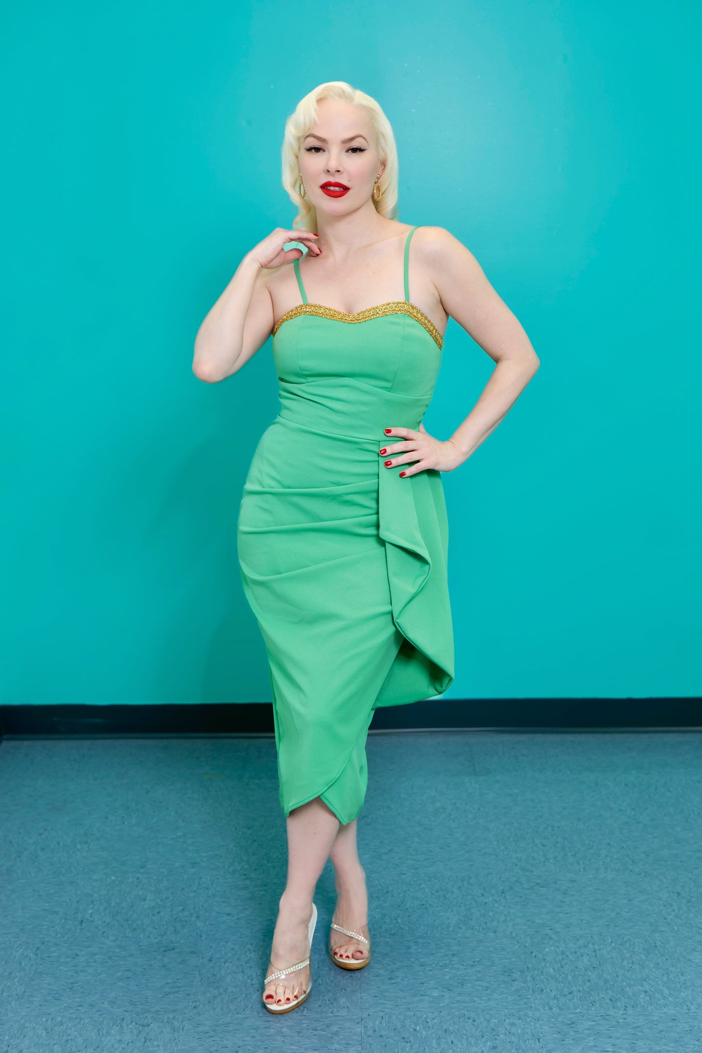 Shimmering Sarong in Green