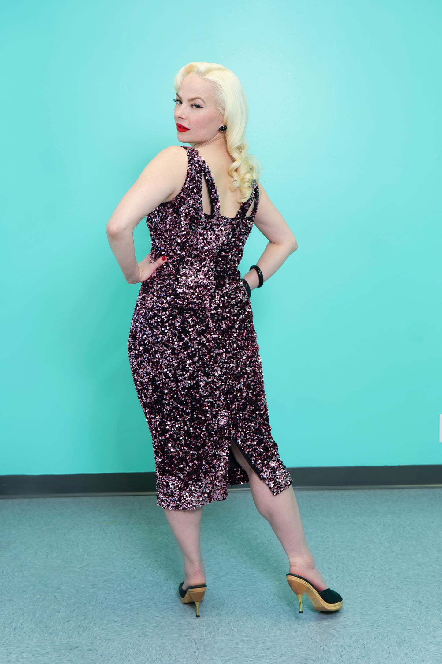 Splendid Sequin Dress in PINK PREORDER