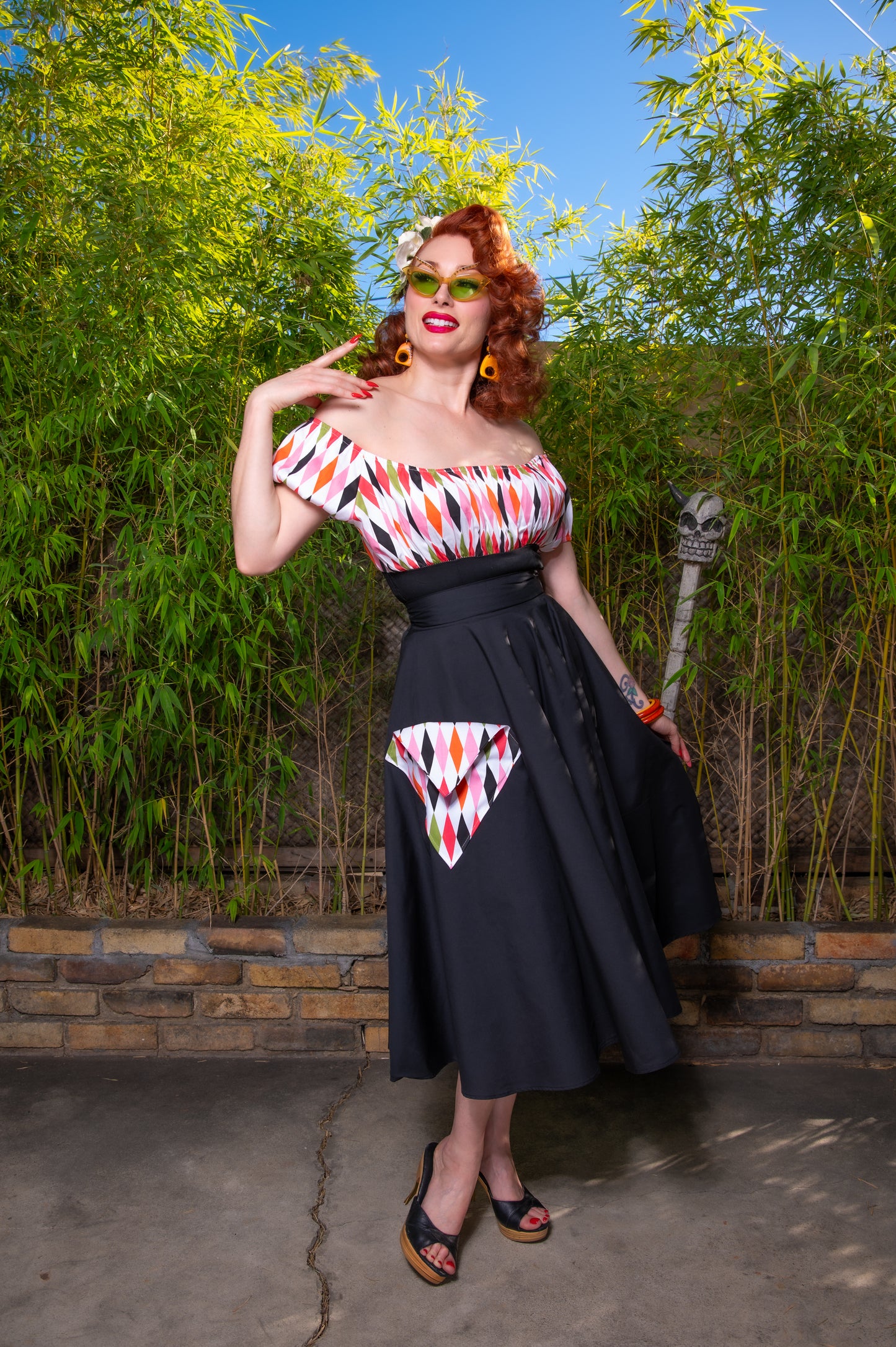 The HarleQUEEN Circle Skirt PREORDER