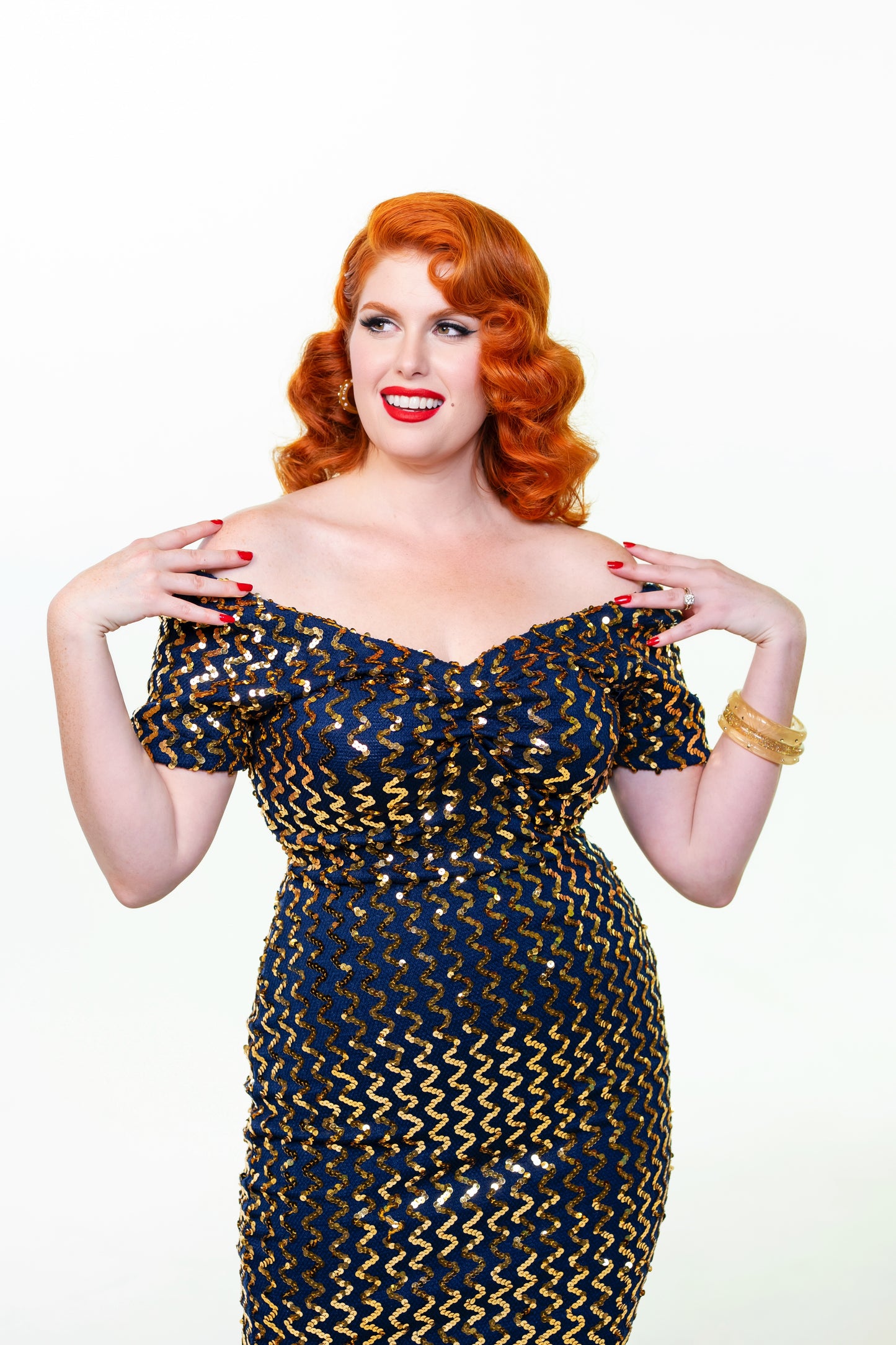 The Knitty Gritty Dress in Navy PREORDER
