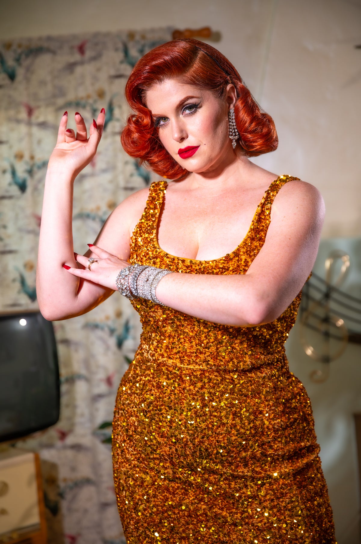 The Hollywood Gown in Regal Gold PREORDER