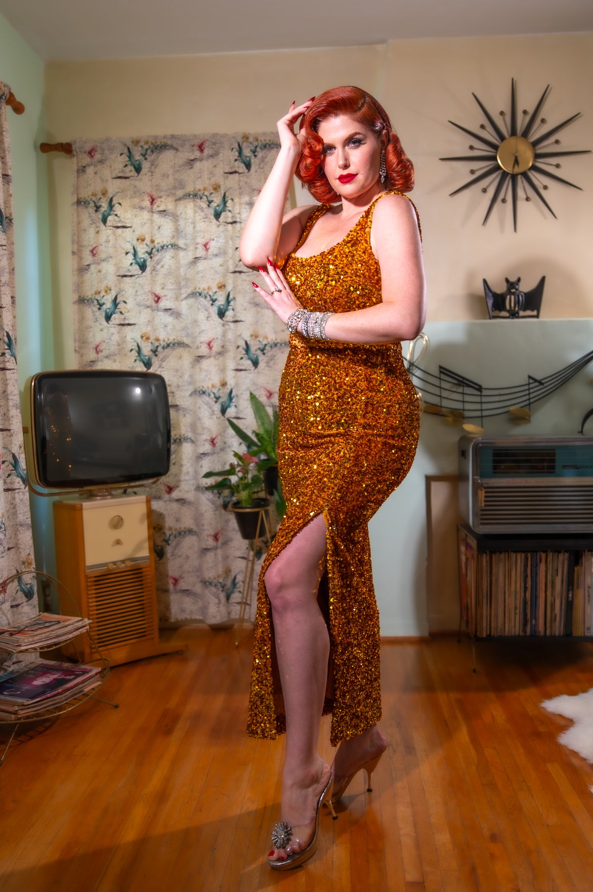 The Hollywood Gown in Regal Gold PREORDER