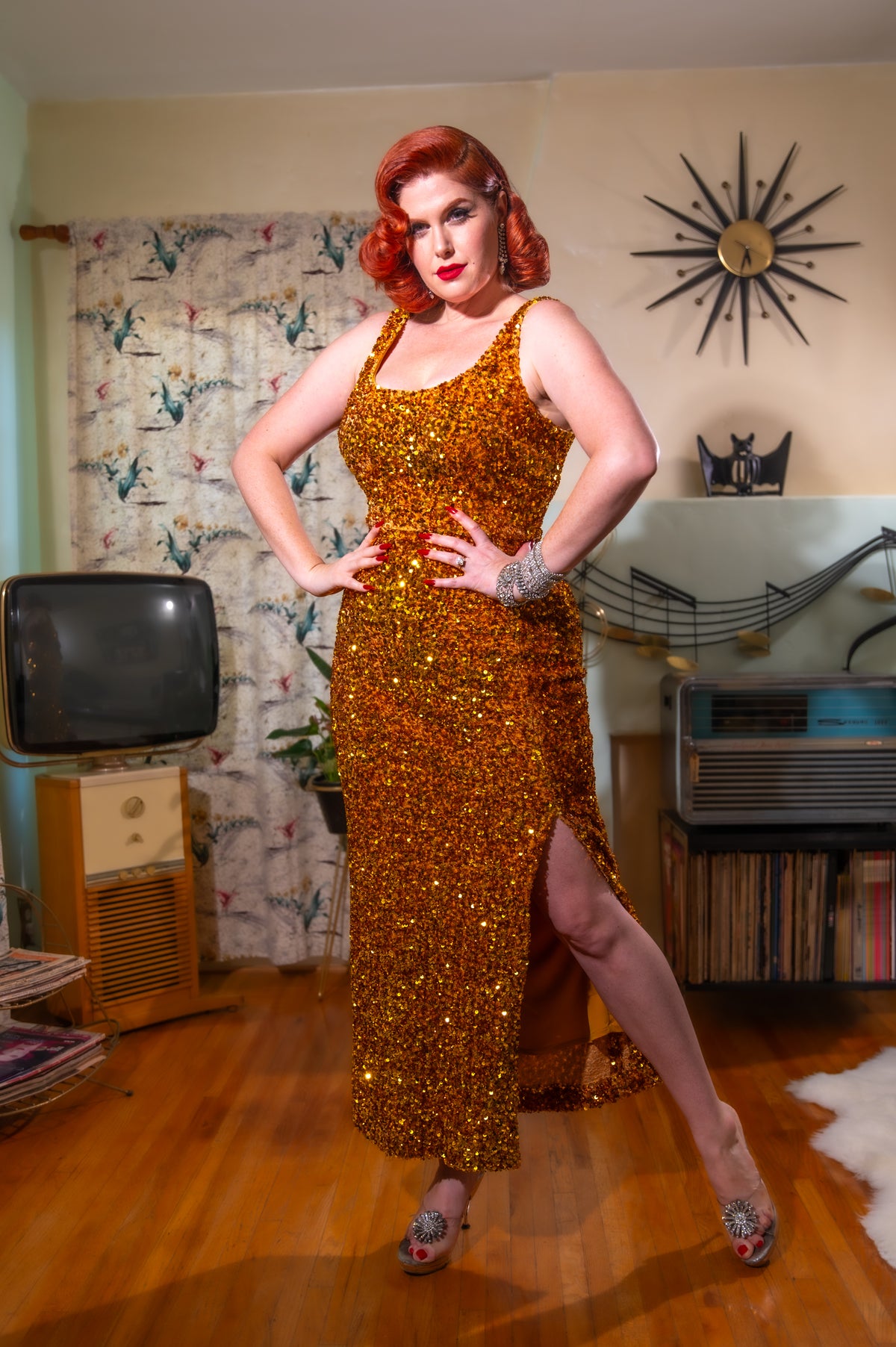 The Hollywood Gown in Regal Gold PREORDER