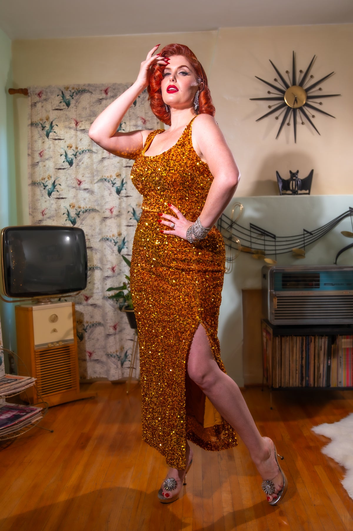 The Hollywood Gown in Regal Gold PREORDER