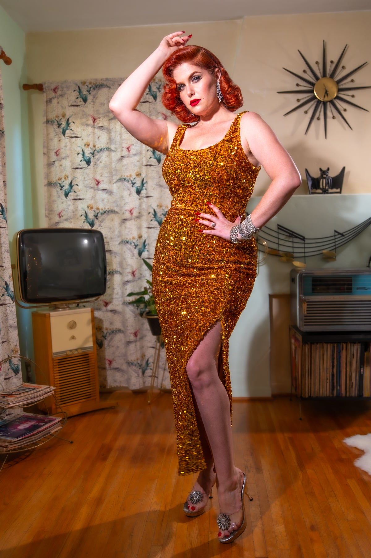 The Hollywood Gown in Regal Gold PREORDER