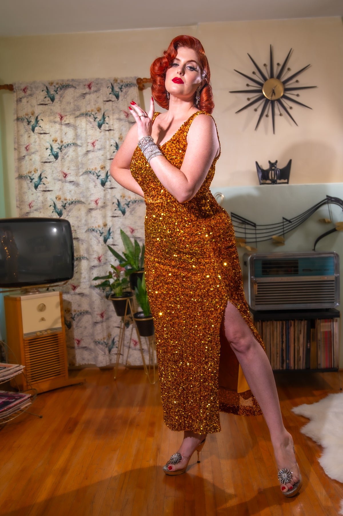 The Hollywood Gown in Regal Gold PREORDER