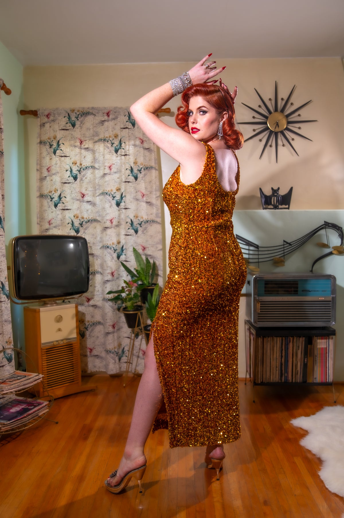 The Hollywood Gown in Regal Gold PREORDER