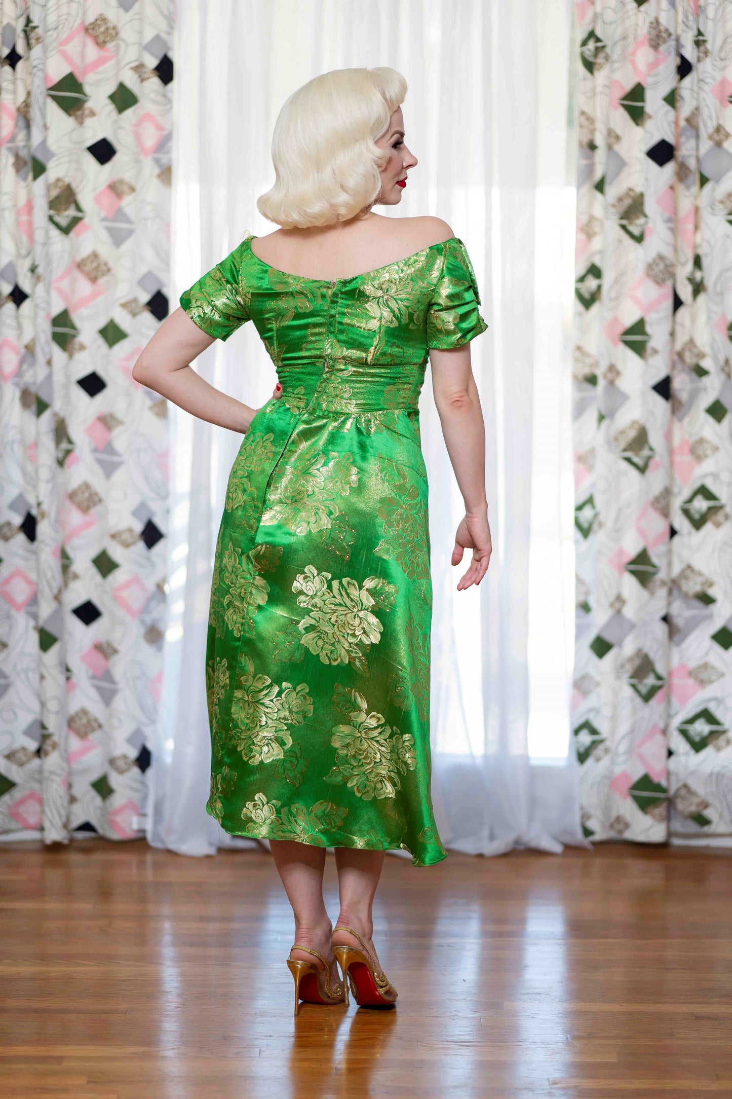 Brocade Bliss Dress