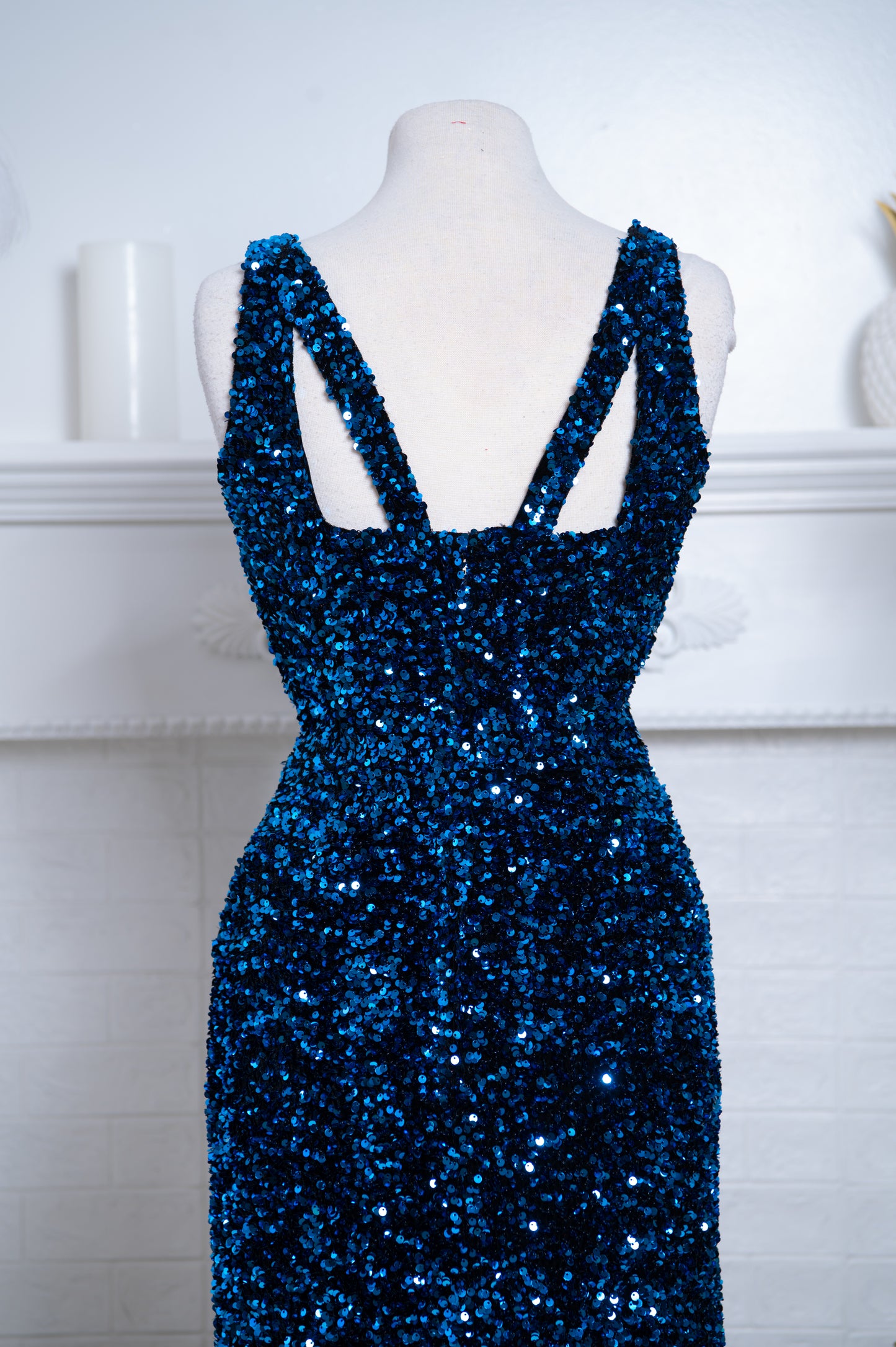 Splendid Sequin Dress in Blue