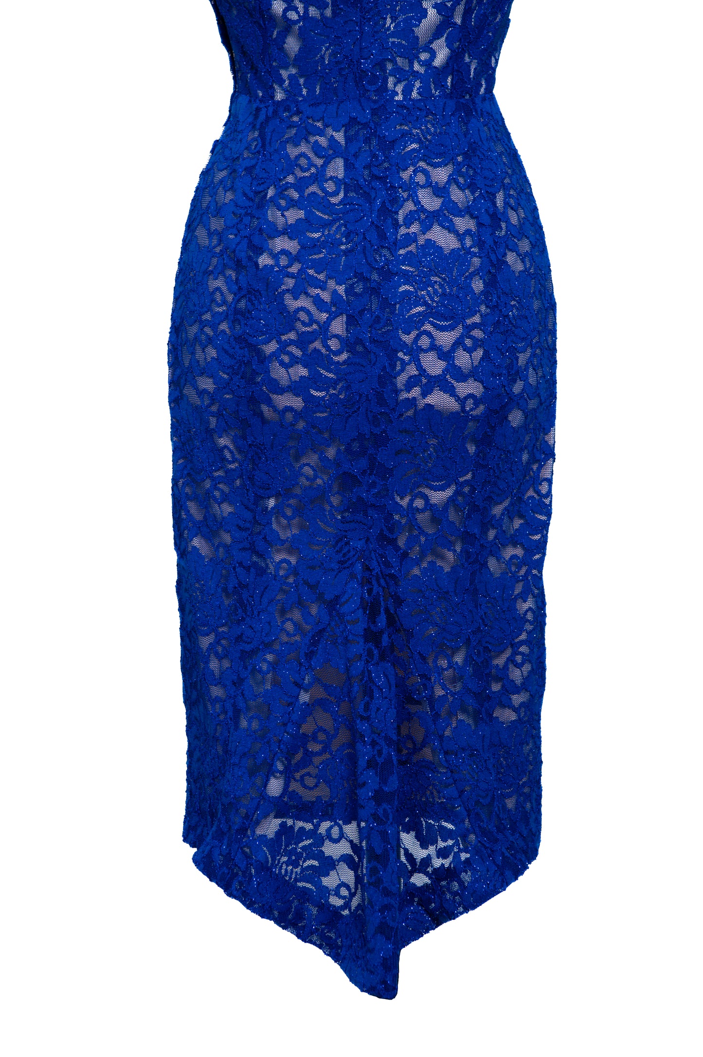 FINAL CLEARANCE The Flirty Fishtail Dress in Blue